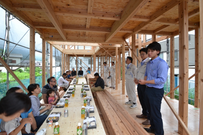 「福岡市早良区梅林02」注文住宅現場リポート⑤【上棟式】