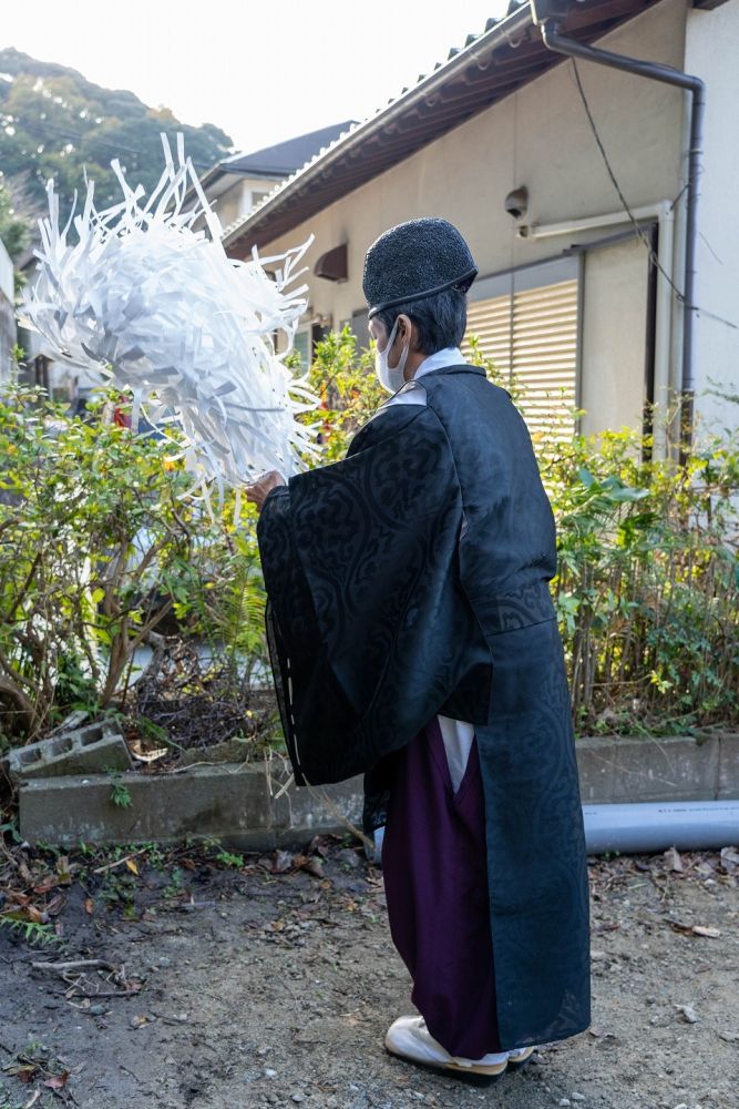 福岡市早良区07　注文住宅建築現場リポート①　～地鎮祭～