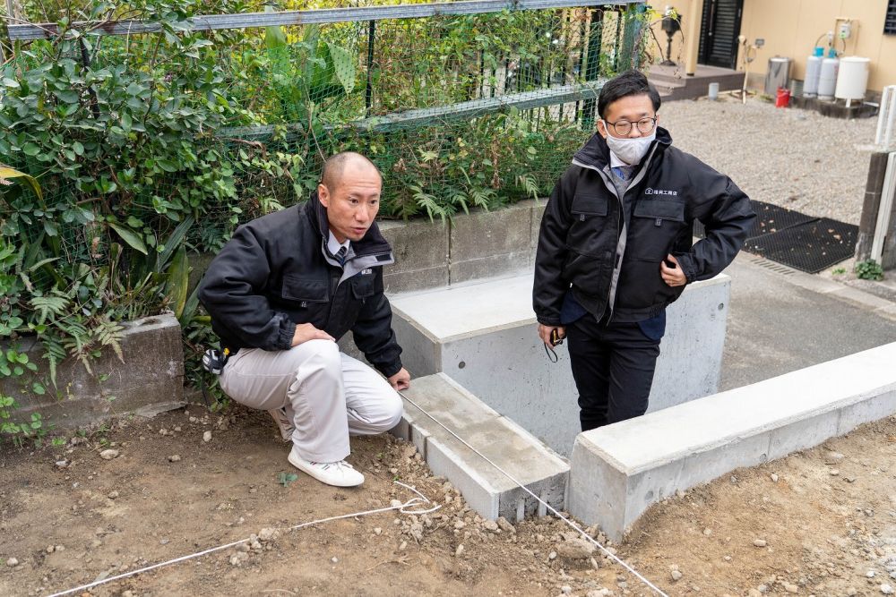 福岡市早良区07　注文住宅建築現場リポート①　～地鎮祭～