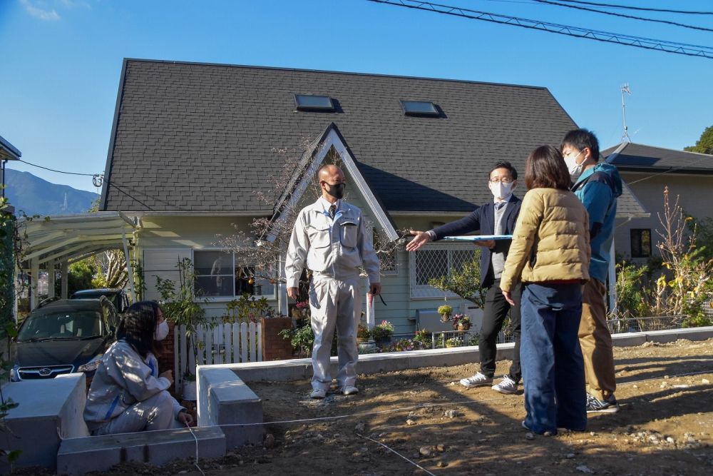 福岡市早良区07　注文住宅建築現場リポート①　～地鎮祭～