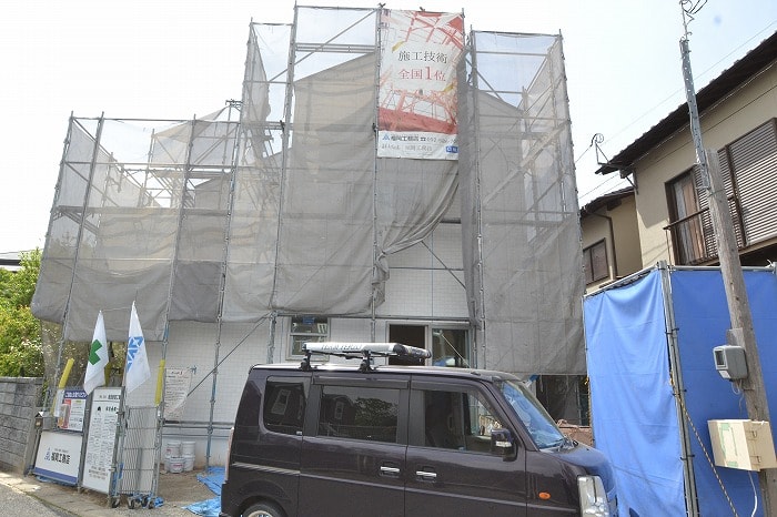 福岡市南区的場02　注文住宅建築現場リポート⑨