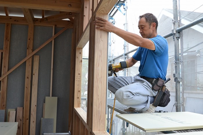 福岡市早良区百道01　注文住宅建築現場リポート⑦