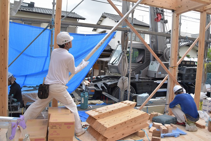 「那珂川市04」注文住宅現場リポート⑤【上棟式】