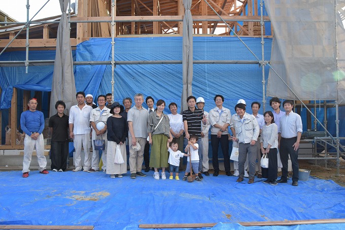 「那珂川市04」注文住宅現場リポート⑤【上棟式】