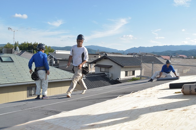 福岡県那珂川市04　注文住宅建築現場リポート⑤　～上棟式～