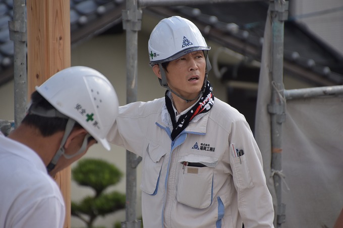 福岡県那珂川市04　注文住宅建築現場リポート⑤　～上棟式～