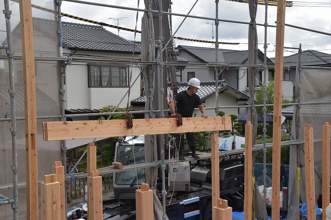 「那珂川市04」注文住宅現場リポート⑤【上棟式】