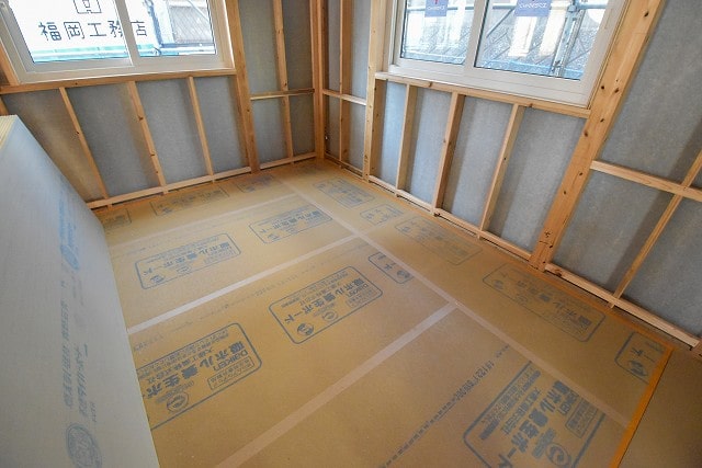 「太宰府市大佐野01」注文住宅現場リポート⑧【木工事】【床材】