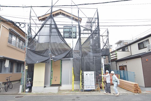 「福岡市早良区曙01」注文住宅現場リポート⑥【外装工事】【サイディング】