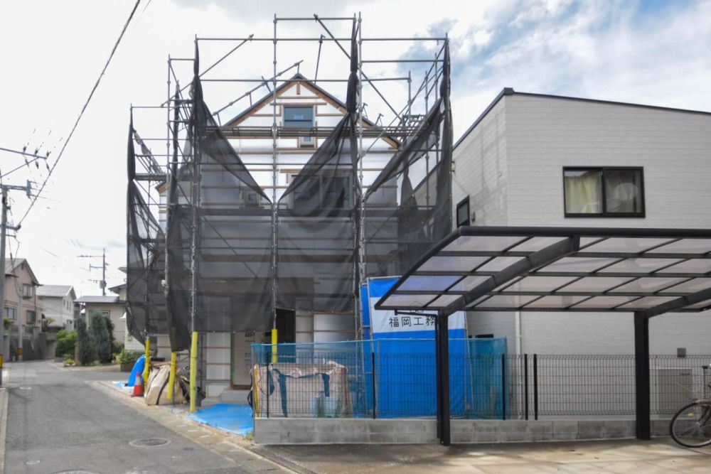 「福岡市南区23」注文住宅現場リポート⑨【木工事】【ニッチ】