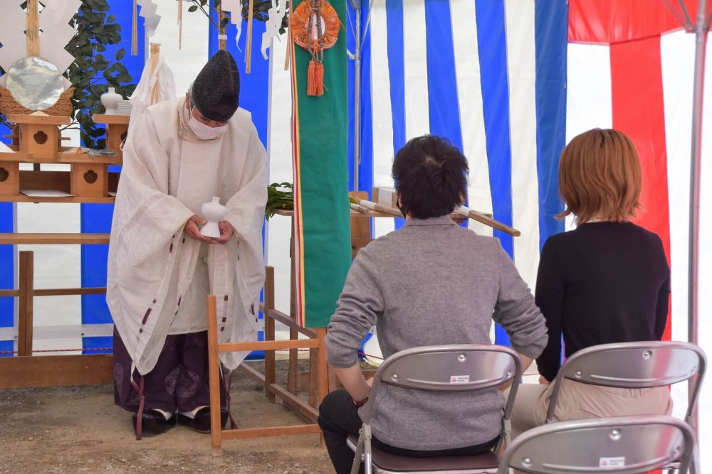 「小郡市04」注文住宅現場リポート①【地鎮祭】
