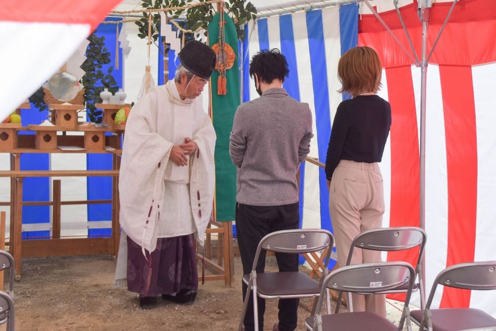 「小郡市04」注文住宅現場リポート①【地鎮祭】