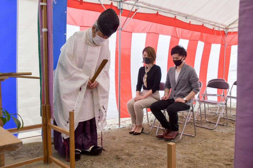 「小郡市04」注文住宅現場リポート①【地鎮祭】