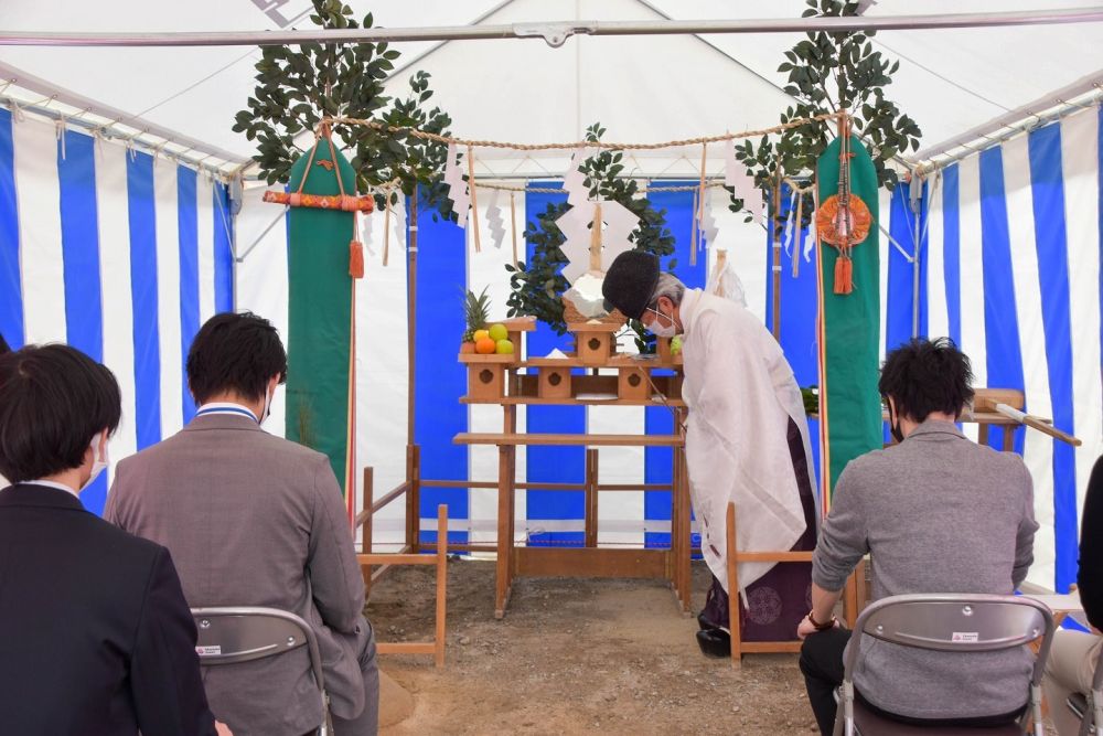 「小郡市04」注文住宅現場リポート①【地鎮祭】