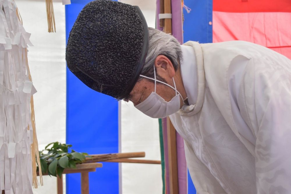 「小郡市04」注文住宅現場リポート①【地鎮祭】
