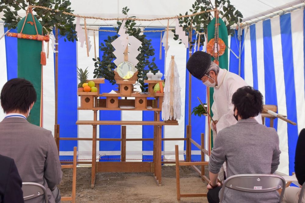 「小郡市04」注文住宅現場リポート①【地鎮祭】