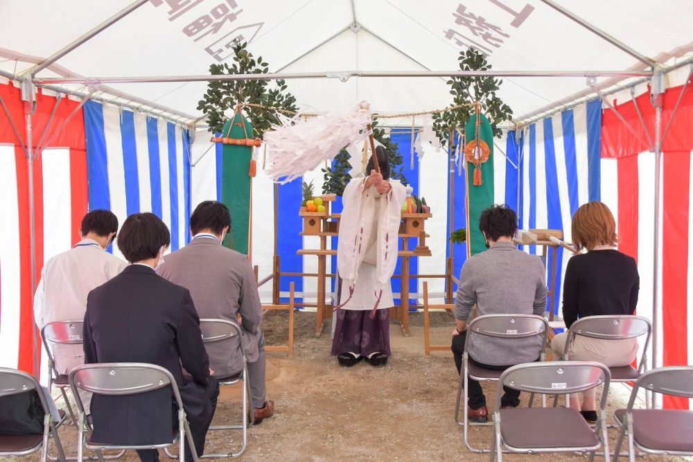 「小郡市04」注文住宅現場リポート①【地鎮祭】