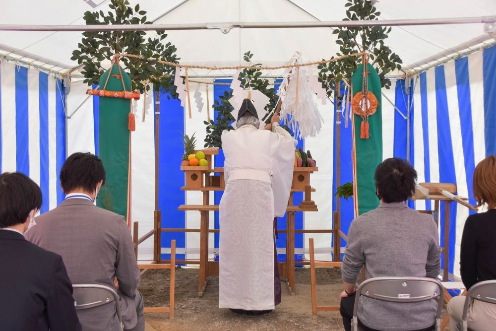 「小郡市04」注文住宅現場リポート①【地鎮祭】