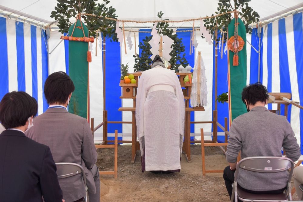 「小郡市04」注文住宅現場リポート①【地鎮祭】