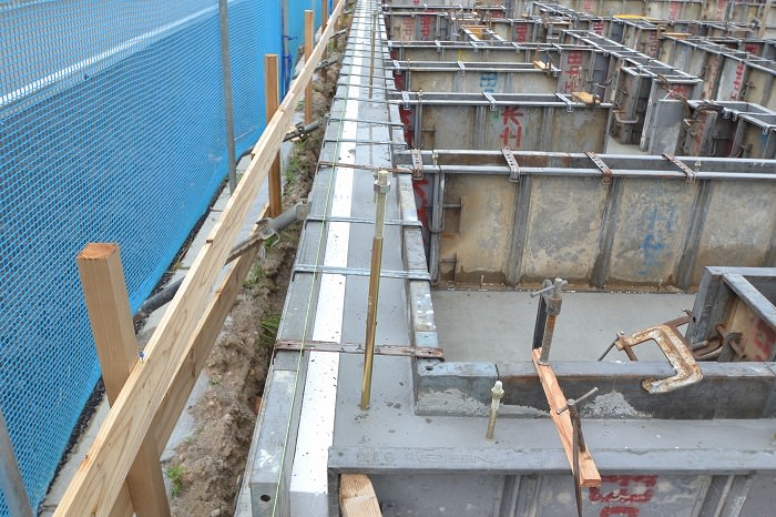 「福岡市南区花畑02」注文住宅現場リポート③【基礎工事】【立ち上がりコン】