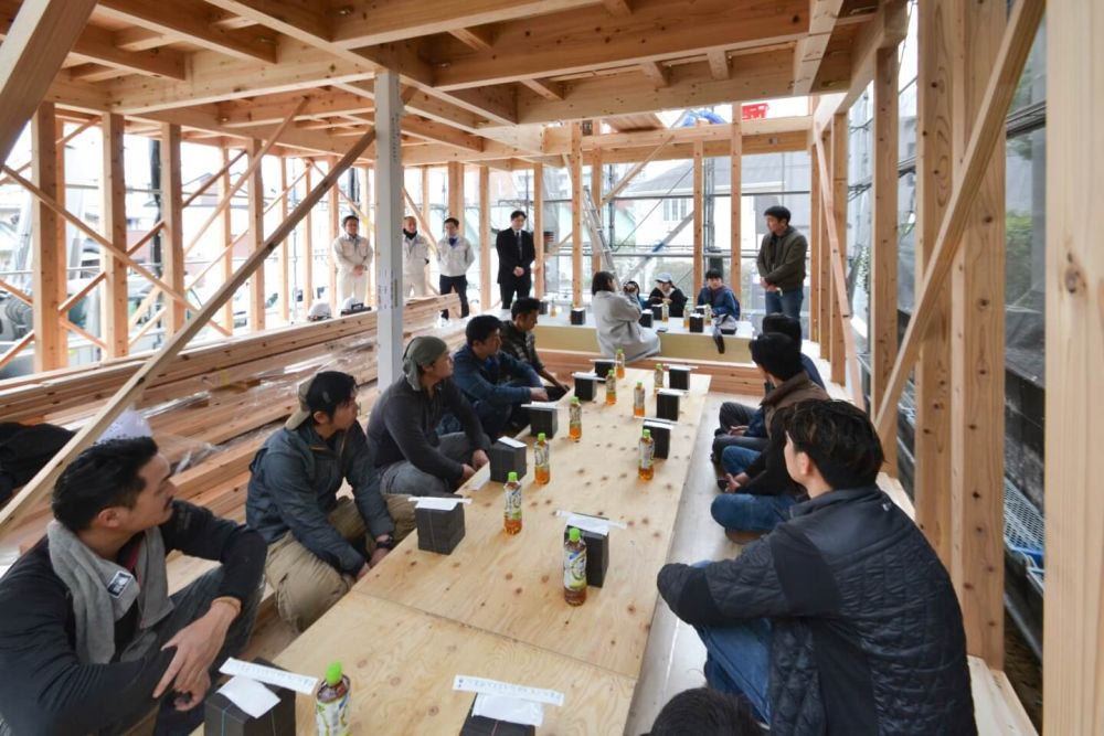 「福岡市南区18」注文住宅現場リポート④【上棟式】