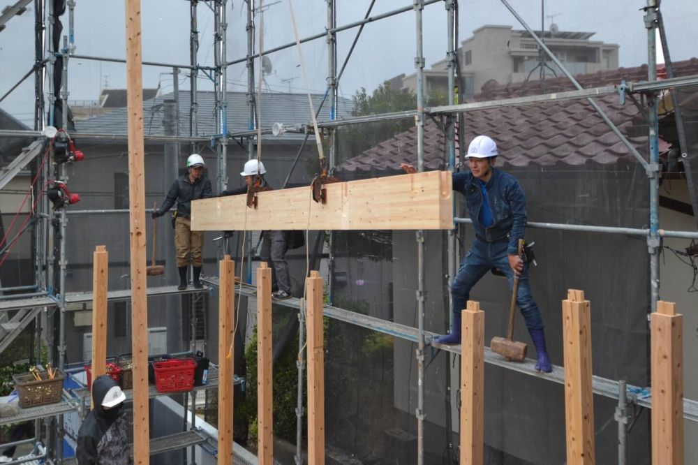 「福岡市南区18」注文住宅現場リポート④【上棟式】