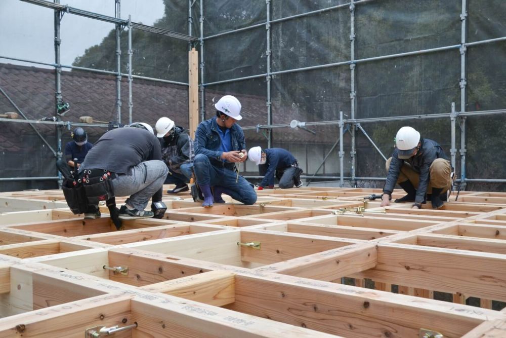 「福岡市南区18」注文住宅現場リポート④【上棟式】