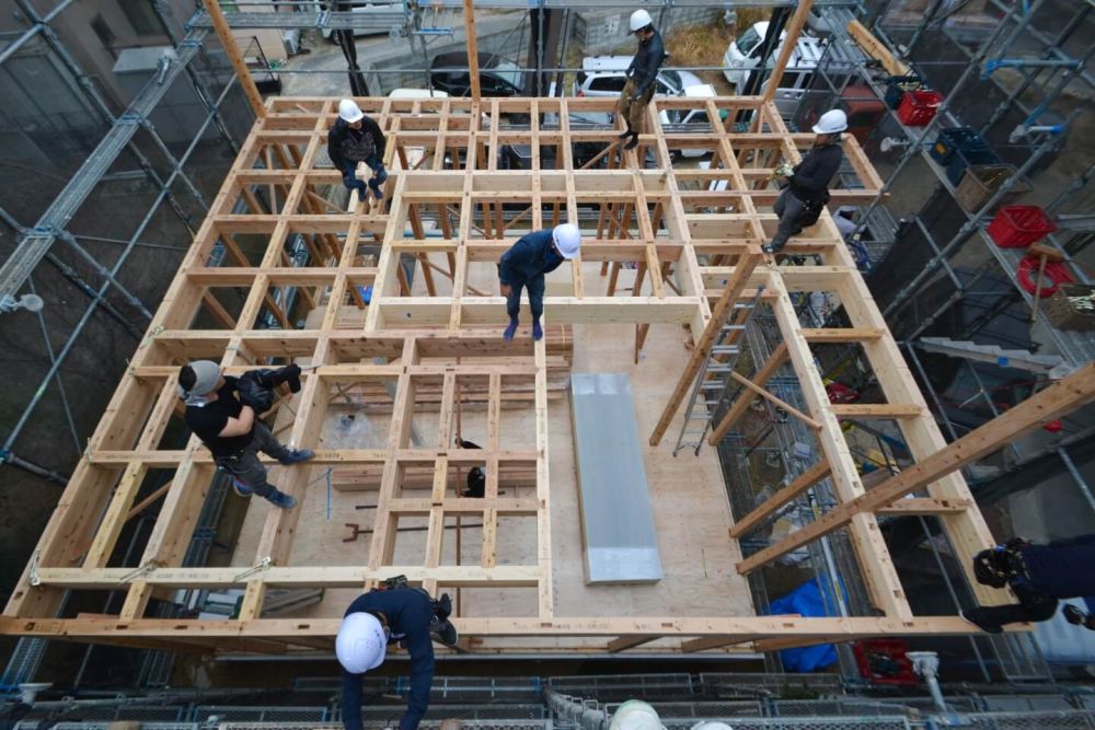 「福岡市南区18」注文住宅現場リポート④【上棟式】
