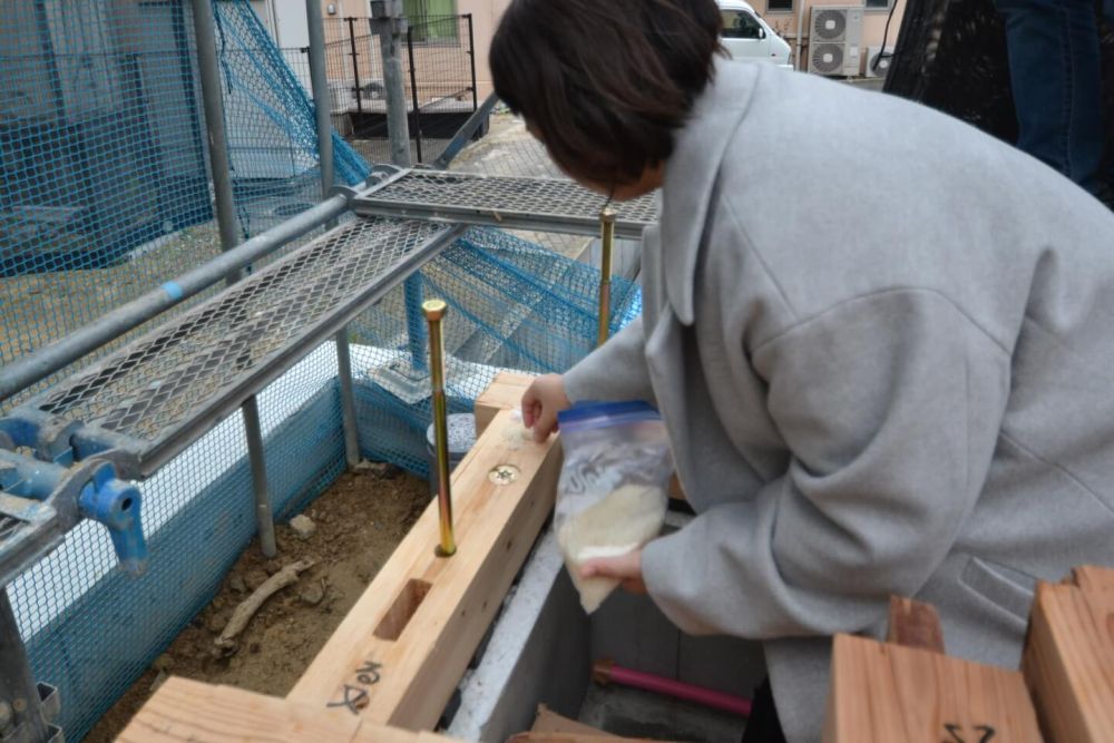 福岡市南区18　注文住宅建築現場リポート③ 　～上棟式～