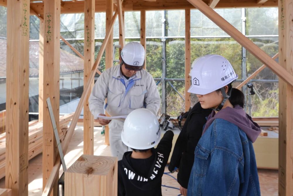 福岡市南区18　注文住宅建築現場リポート③ 　～上棟式～