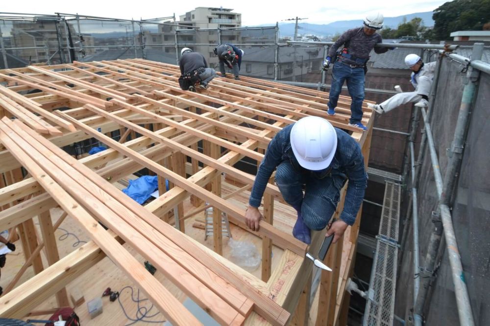 福岡市南区18　注文住宅建築現場リポート③ 　～上棟式～