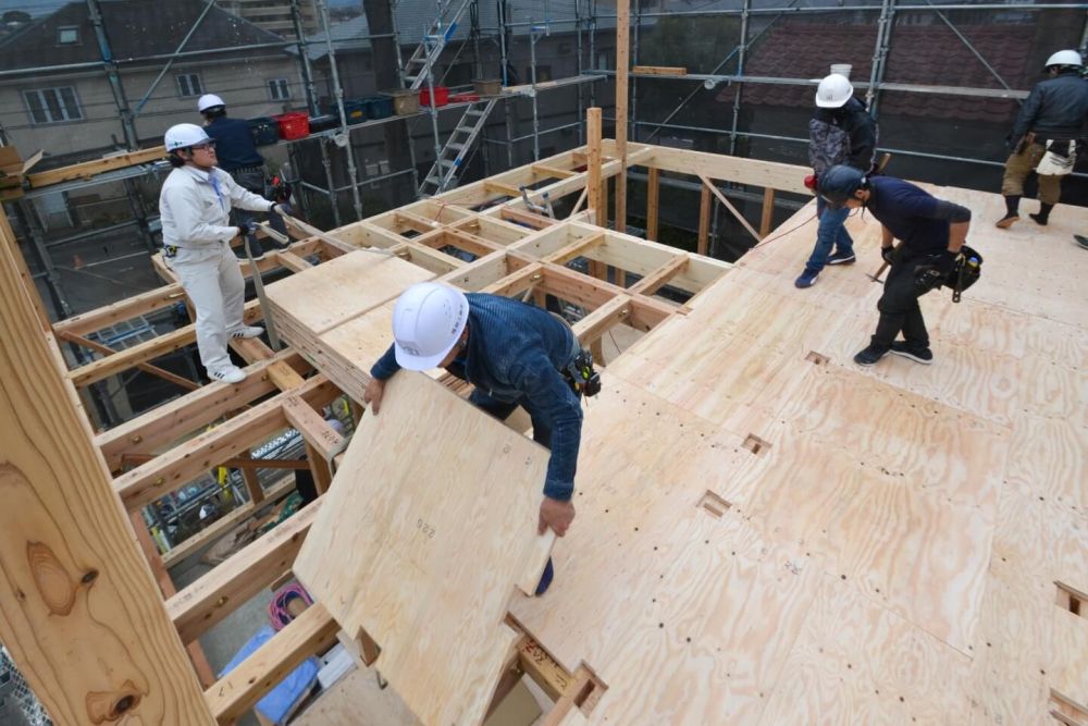 「福岡市南区18」注文住宅現場リポート④【上棟式】