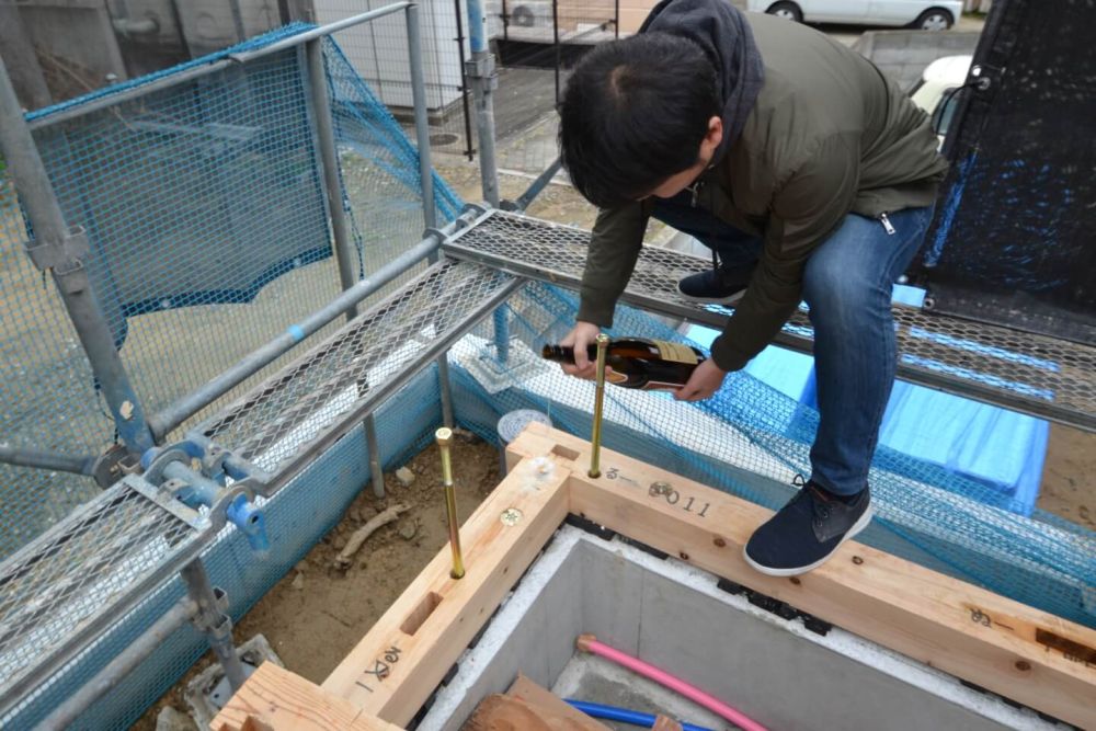 「福岡市南区18」注文住宅現場リポート④【上棟式】