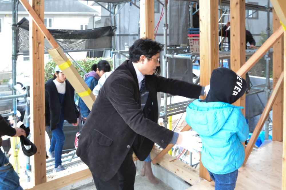 「福岡市南区18」注文住宅現場リポート④【上棟式】