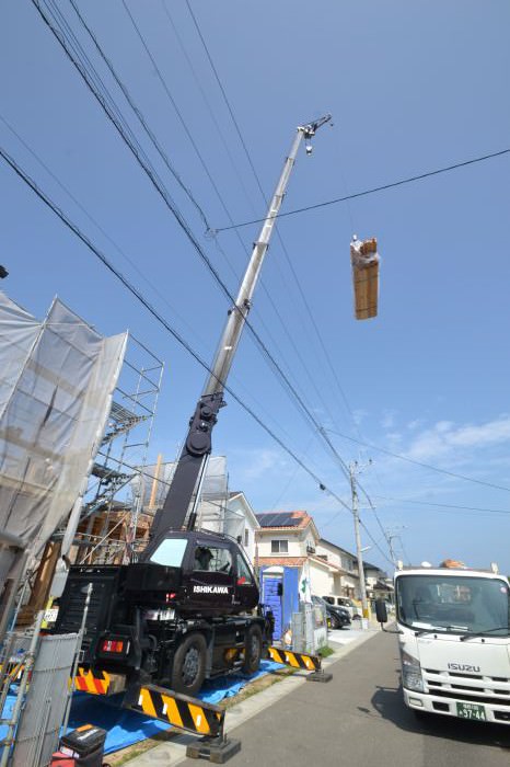 福岡県福津市02　注文住宅建築現場リポート⑤　～上棟式～