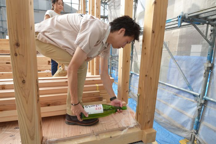 「福津市02」注文住宅現場リポート⑤【上棟式】