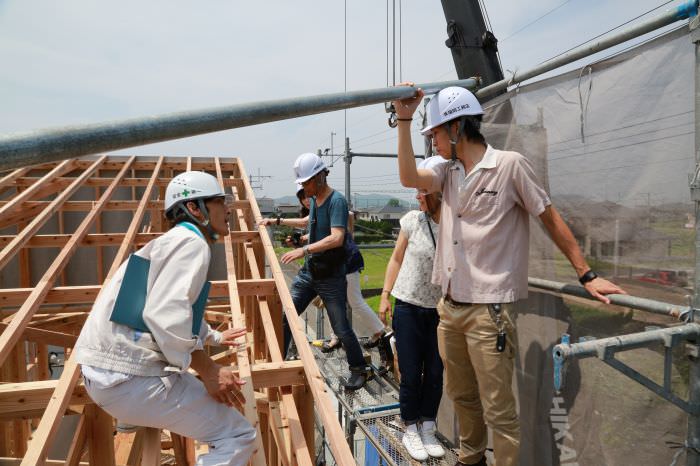 福岡県福津市02　注文住宅建築現場リポート⑤　～上棟式～