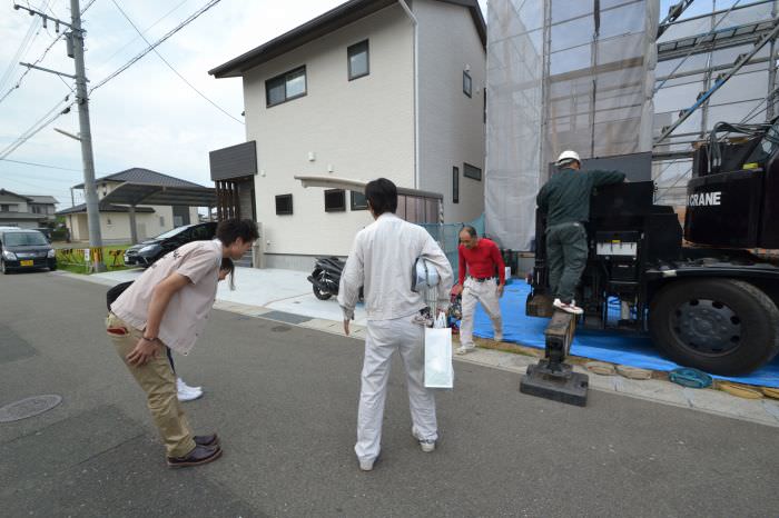 福岡県福津市02　注文住宅建築現場リポート⑤　～上棟式～