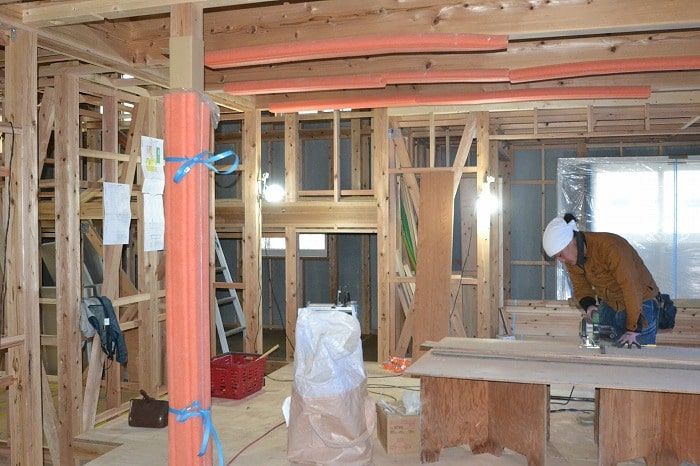「福岡市南区11」注文住宅現場リポート⑨【木工事】【石膏ボード】