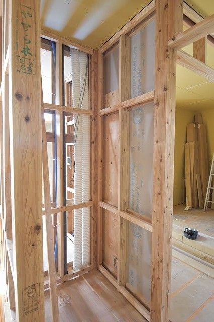 「三井郡大刀洗町02」注文住宅現場リポート⑨【木工事】【石膏ボード】