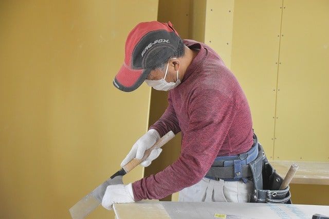 「三井郡大刀洗町02」注文住宅現場リポート⑨【木工事】【石膏ボード】