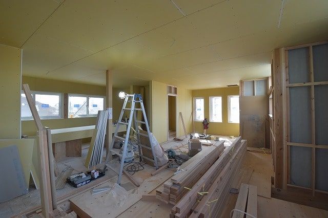 「三井郡大刀洗町02」注文住宅現場リポート⑨【木工事】【石膏ボード】