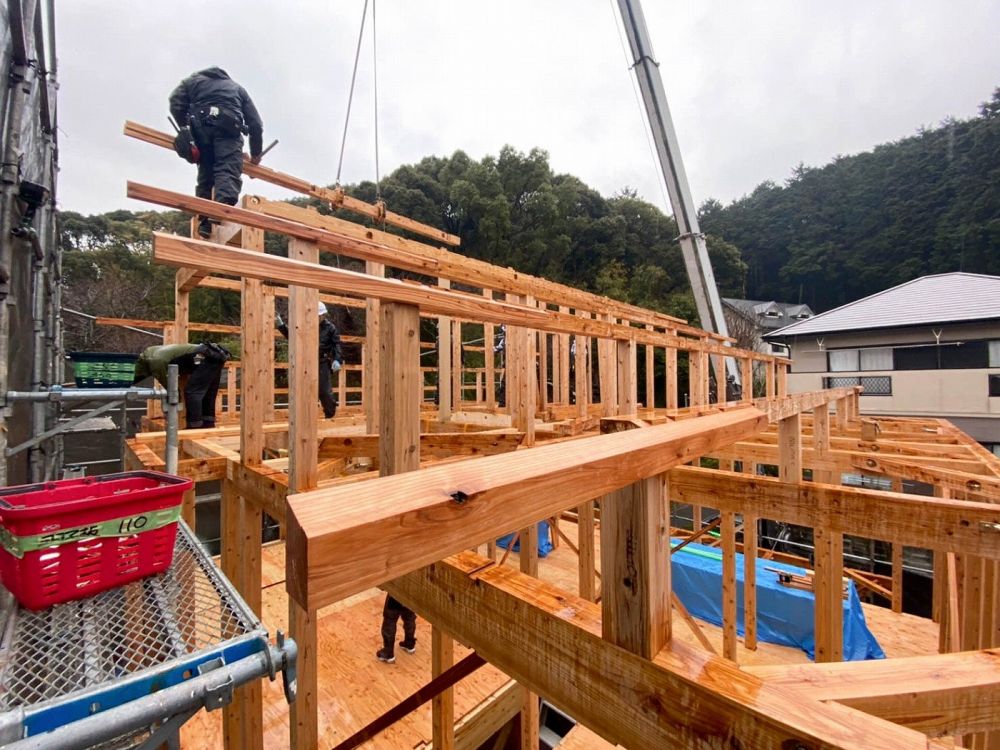 「福岡市早良区07」注文住宅現場リポート⑤【上棟式】