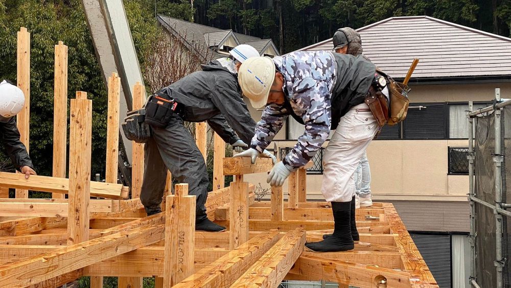「福岡市早良区07」注文住宅現場リポート⑤【上棟式】