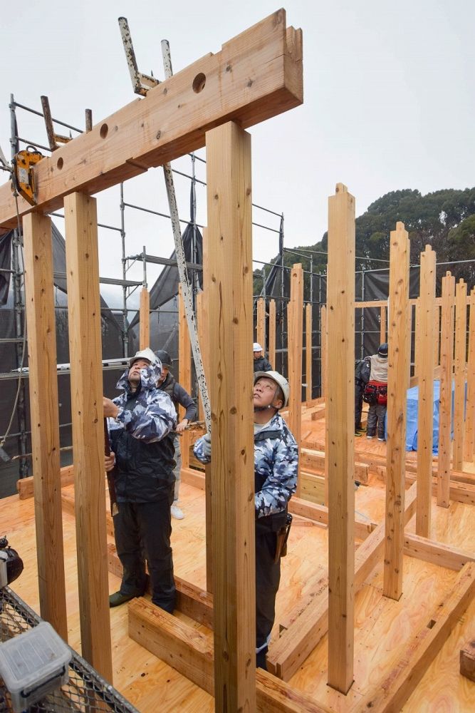 「福岡市早良区07」注文住宅現場リポート⑤【上棟式】
