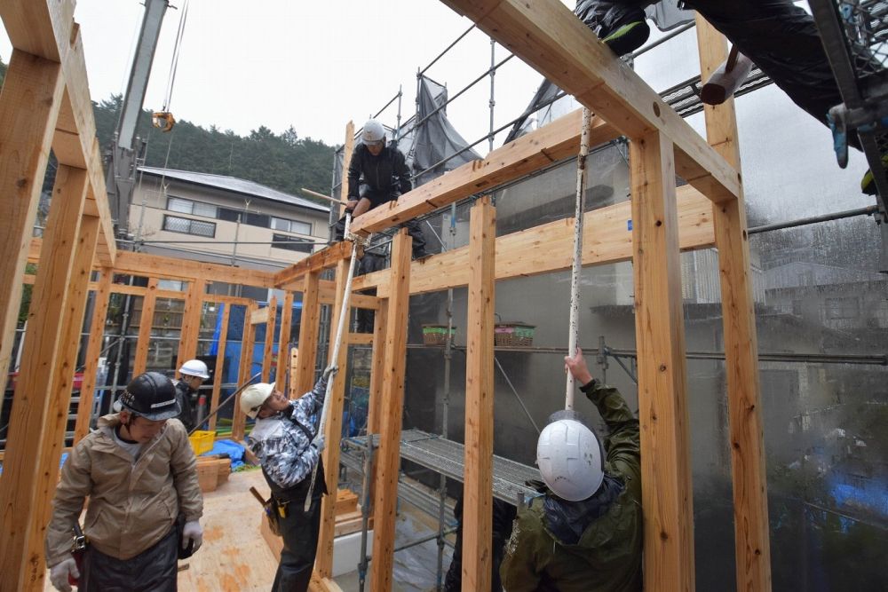 「福岡市早良区07」注文住宅現場リポート⑤【上棟式】