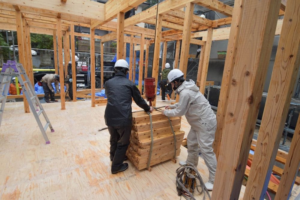 「福岡市早良区07」注文住宅現場リポート⑤【上棟式】