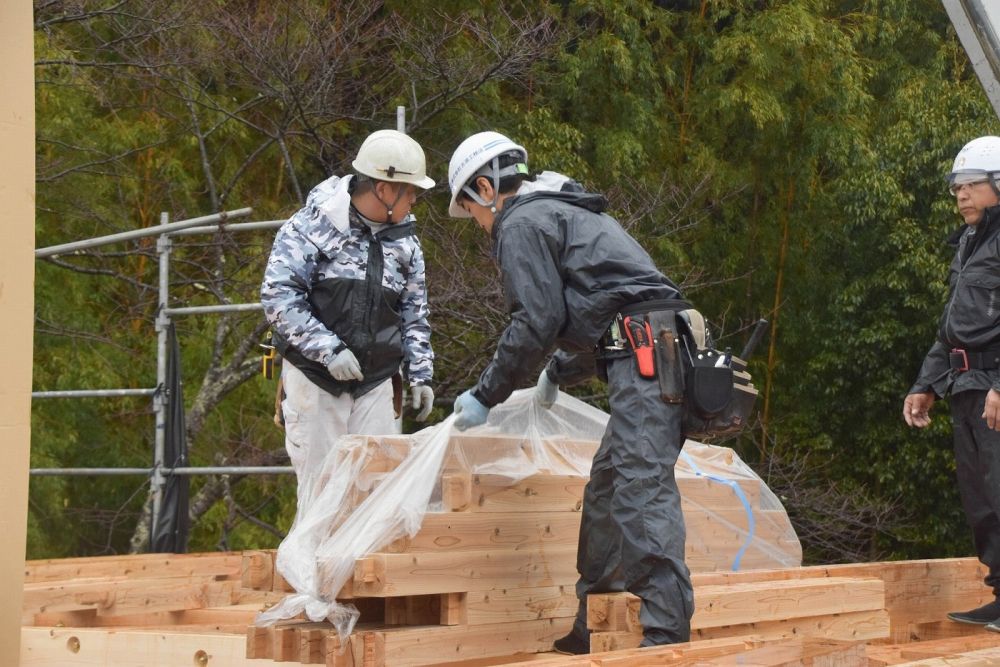 「福岡市早良区07」注文住宅現場リポート⑤【上棟式】