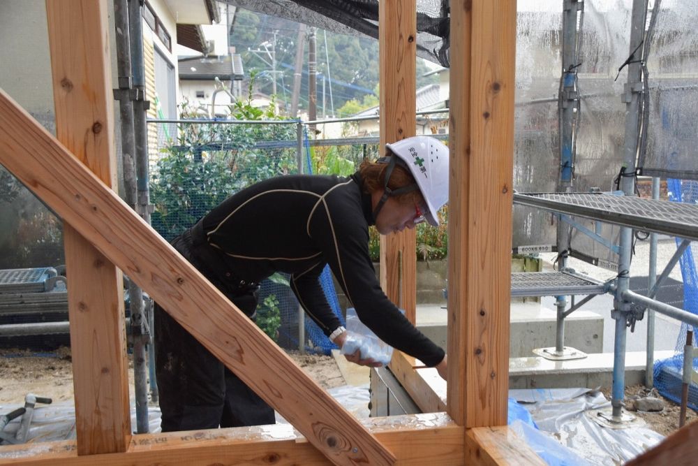 「福岡市早良区07」注文住宅現場リポート⑤【上棟式】