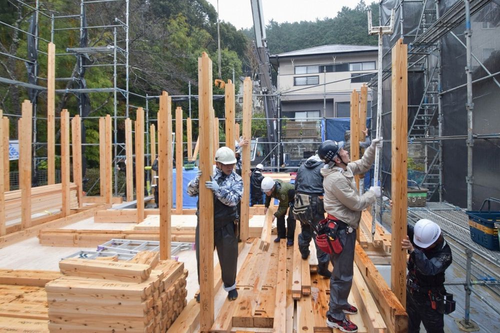 「福岡市早良区07」注文住宅現場リポート⑤【上棟式】